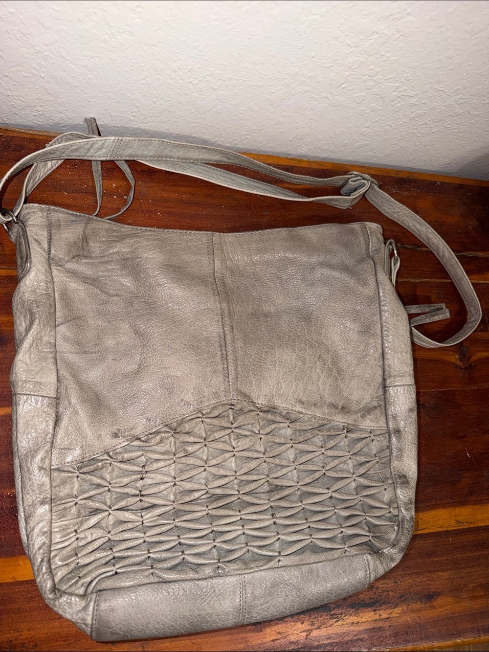 Anthropologie Day & Mood Isa hobo crossbody bag distressed leather purse